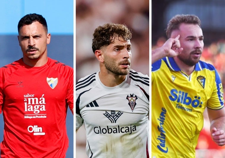 Alfonso Herrero, Javi Rueda y Ontiveros, en el once ideal de Segunda de la temporada